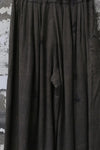 Mutedance 24 Spring/Summer Silk Elastic Waist Loose Pants MD-MD24SS12-HUI Gray PM114